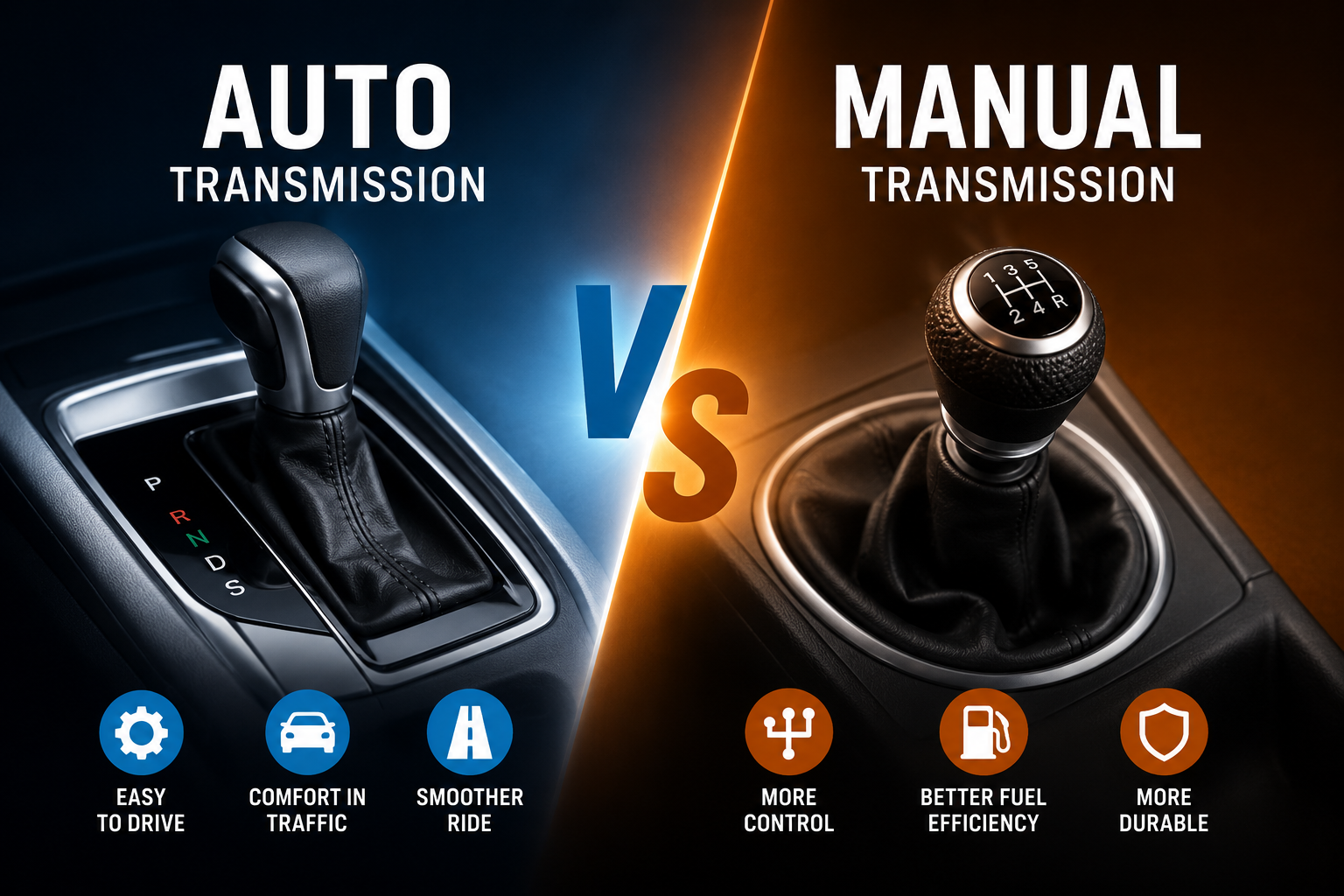 Automatic vs manual transmission driving in Willemstad, Curaçao